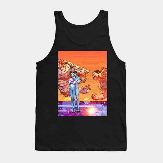 invincible poster Tank Top by super villain